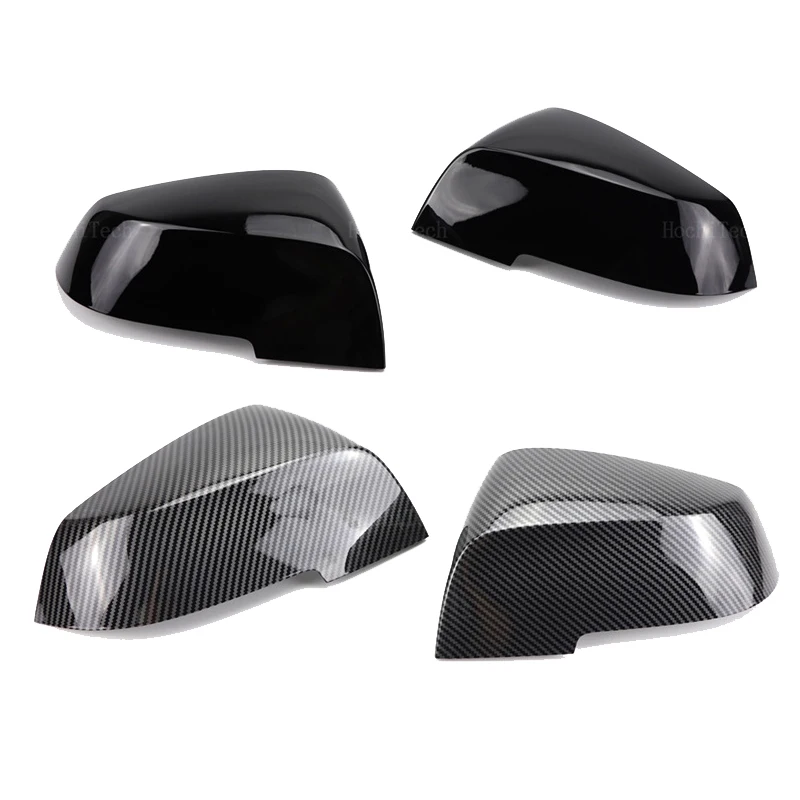 

Для BMW 3 серии F30 F35 F34 GT, 4 серии F36: 2 шт. глянцевые черные накладки на зеркала заднего вида из карбонового волокна