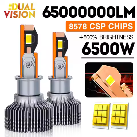65000000LM H7 H11 LED Bulbs Headlight for Car Headlamp H4 H1 H8 H9 9005 9006 HB3 HB4 9012 HIR2 Auto Diode Lamps Canbus 6000K 2PC