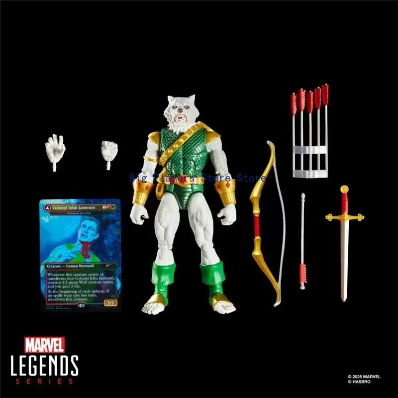 Hasbro Marvel Legends Magic: The Gathering Crossover 6-Inch Action Figure - Man-Wolf - view 5
