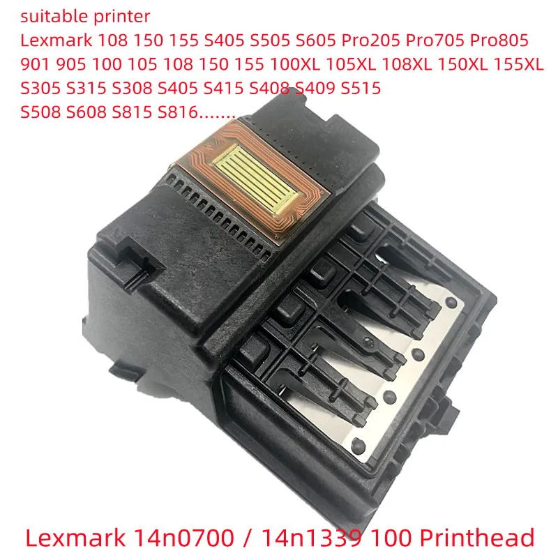 프린트 헤드 14n0700 / 14n1339 100 프린터 프린트 헤드 Lexmark 108 150 155 S405 S505 S605 Pro205 Pro705 Pro805 901 905