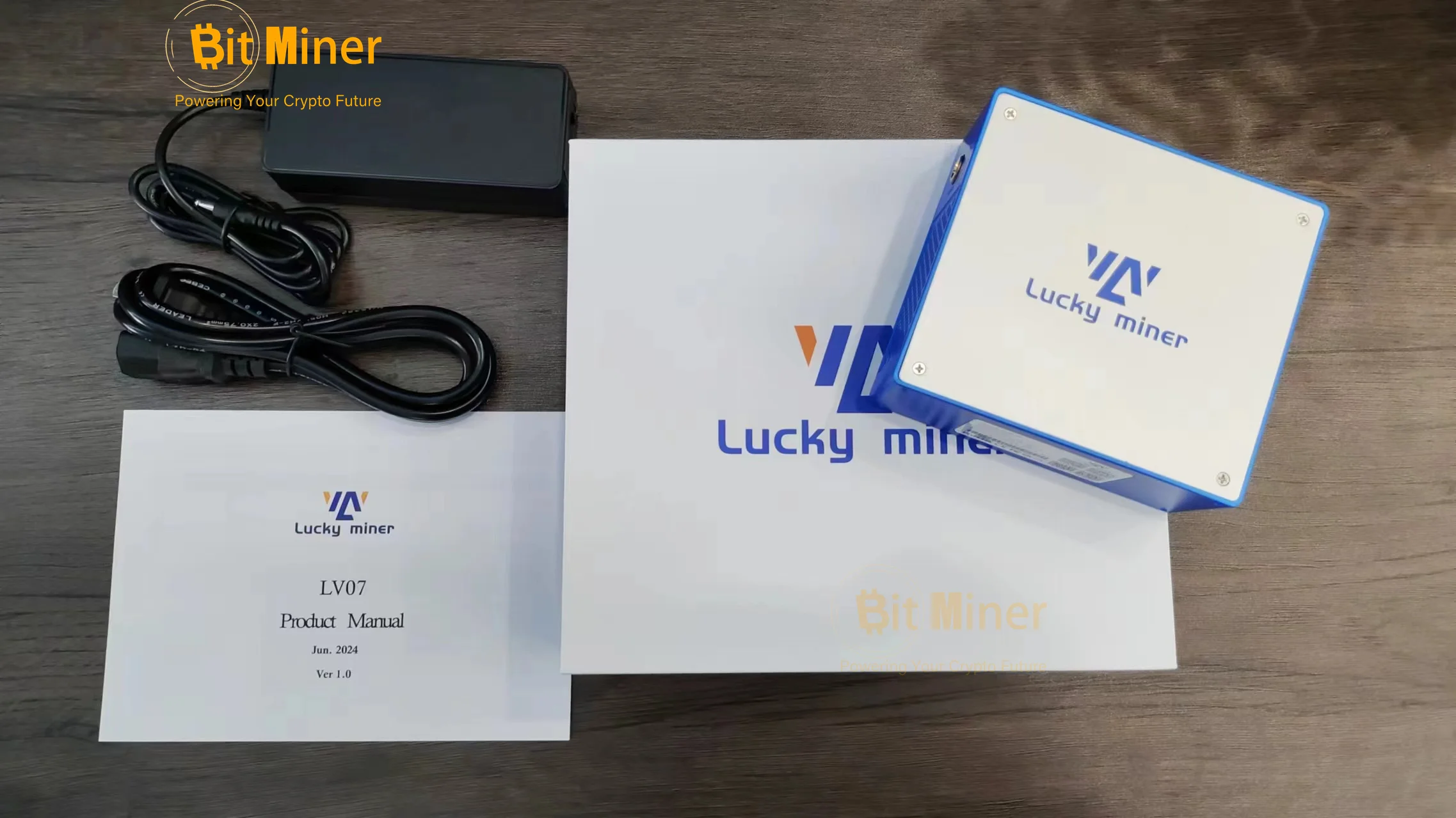 Bitcoin Mijnwerker Lucky Miner Lv07 Asic Mining 1th/S Btc Bch Bsv Dgb Sha256 Crypto Solo Stille Mijnwerker Machine Loterij Mijnwerker