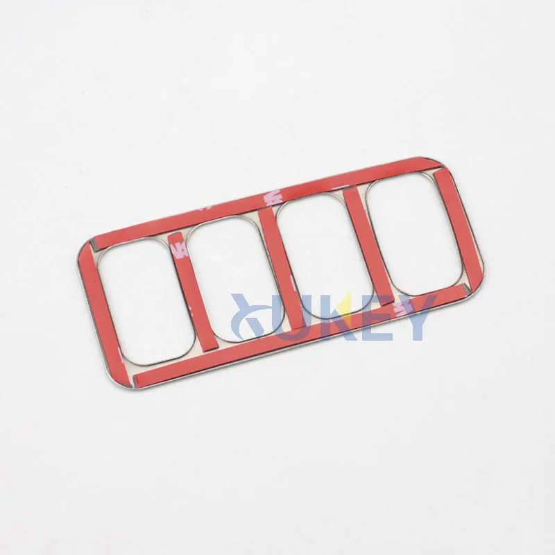 For Mitsubishi ASX Outlander Sport RVR 2011 2012 2013 2014 2015 Chrome Head Light Lamp Switch Button Panel Cover Trim Garnish