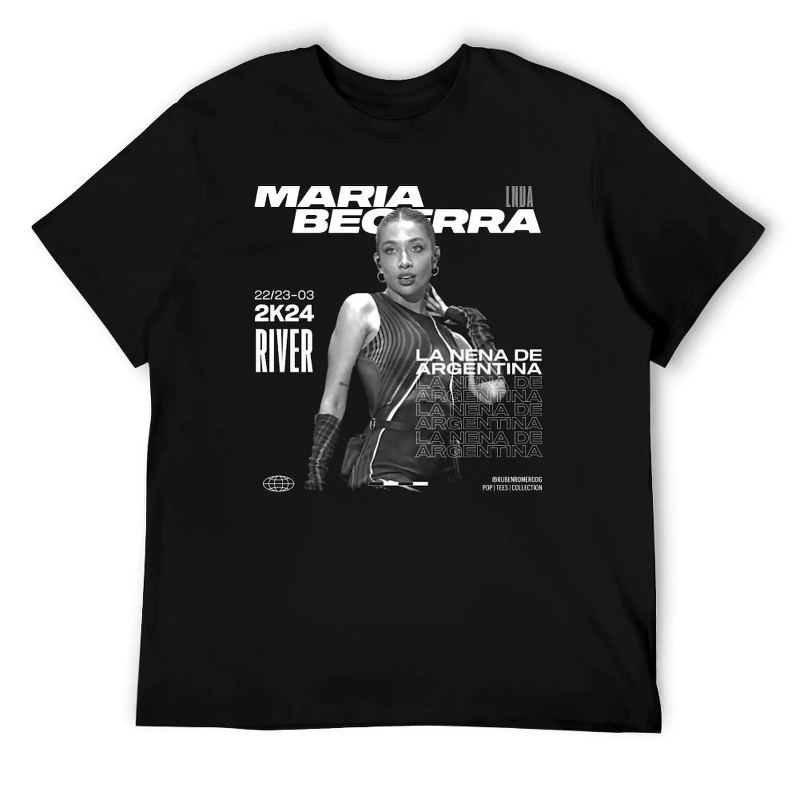 

Maria Becerra #01 T-Shirt t shirts for man pack cotton anime t shirts for man funny t shirts cotton T-Shirt
