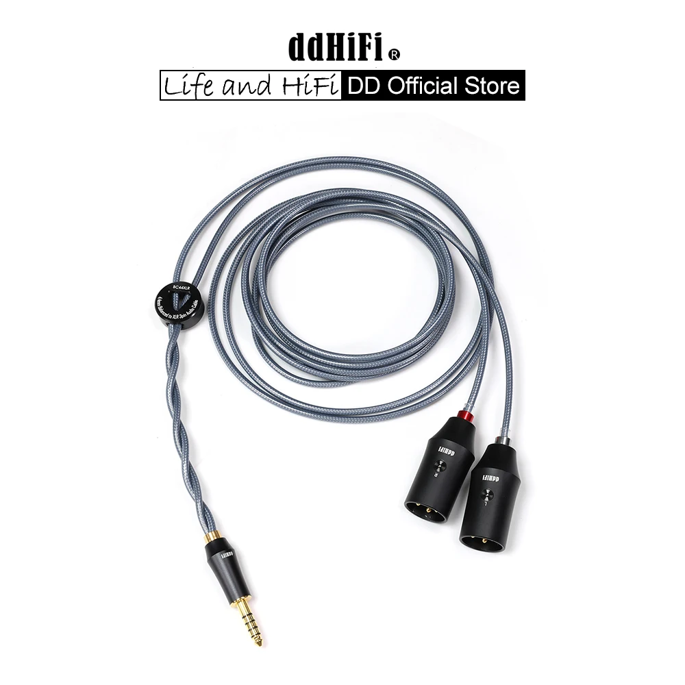 

DD ddHiFi BC44XLR 4.4mm Balanced to XLR 3Pin Shielding Signal Cable, Connecting Music Player to Amplifier or Active Speaker