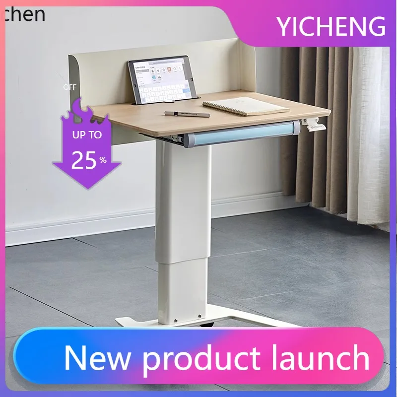 LYY  Office Lecture Table Mobile Reception Desk Training Table Shopping Guide Reception Lift