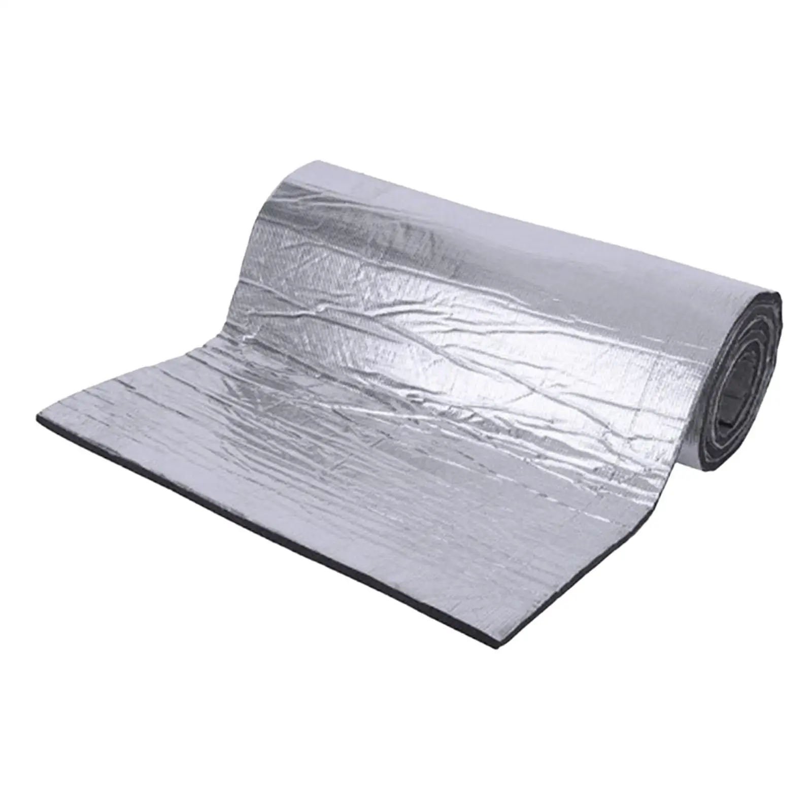 Auto Insulation Mat Flame Retardant Rubber Foam Soundproof Sticker Bulkhead Noise Dampener for SUV RV Truck Under Hood