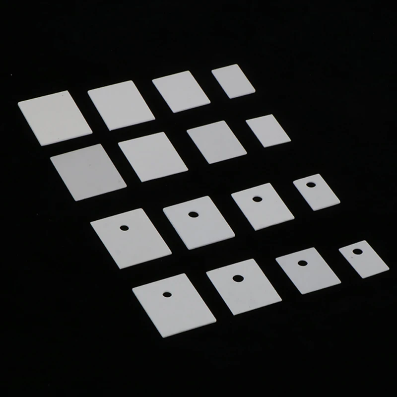 10 adet-220/3P/3PL/3PII alüminyum okside seramik plaka Socketed termal yalıtımlı seramik ısı dağılımı yalıtım conta