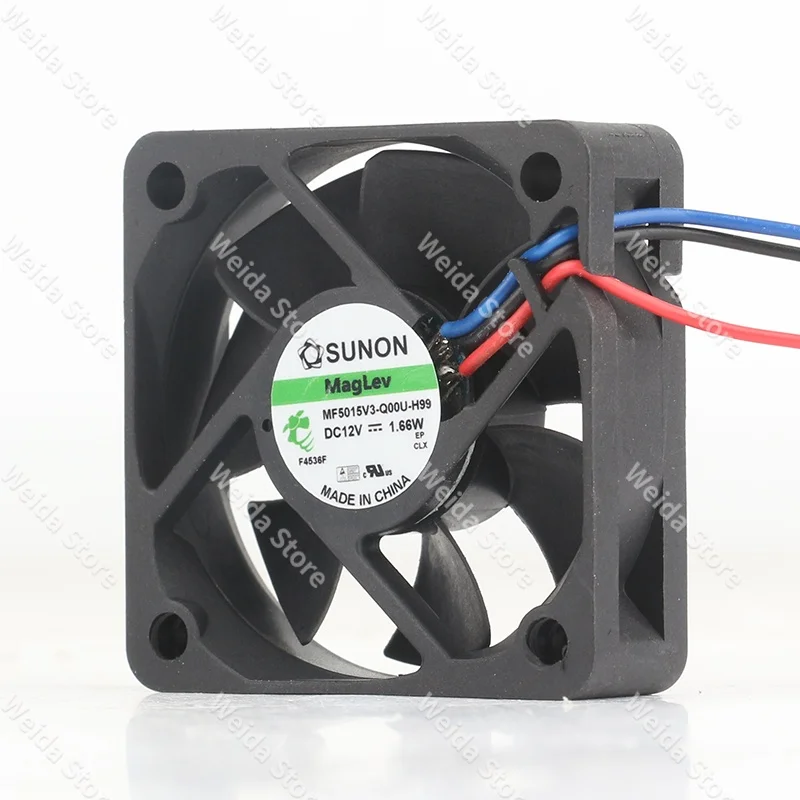 cooling fan Sunon DC 12V 1.66W maglev frequency converter Silent MF50151V3-Q00U-H99 5015 50X50X15MM 5CM