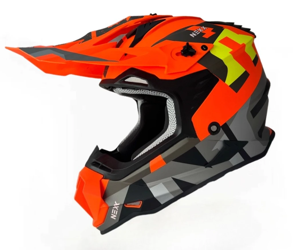 Kask motocyklowy terenowy NEXX z certyfikatem ECE GP pełnotwarzowy kask wyścigowy męski kaski motocrossowe Cascos Para Moto Casco Perro