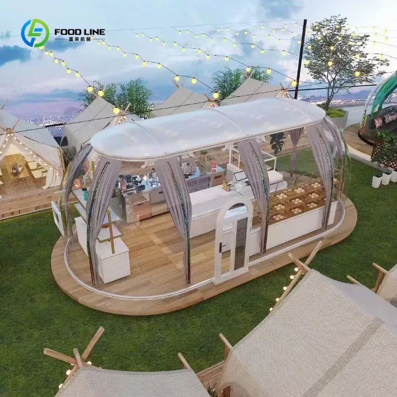 Boutique Polycarbonate Bubble Suite Dome House Star Room Glamping Tent for Outdoor Hotel Custom