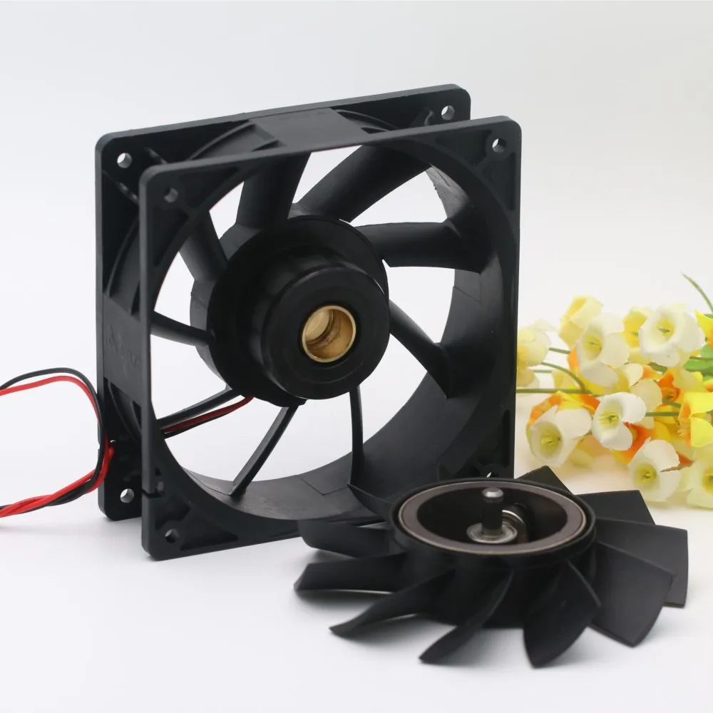 High Speed CFM Air Pressure Cooling Fan Delta PFC1212DE 120mm 12038 12V 4.8A 7000RPM Axial Powerful Cooler for Cabinets