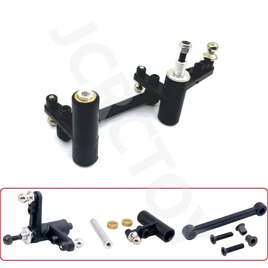 RC 02025 Servo Saver CompleteA/02074 Bottom Joint /02075 Steering Arm CompleteB For 1/10 HSP 94103 94107 94111 94122 94123