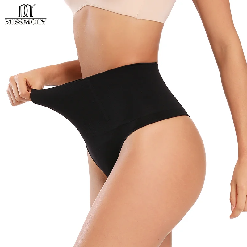 Frauen Hohe Taille Tanga Steuer Höschen MISS MOLY Sexy Bauch Flache Wäsche Shaper Abnehmen Butt Heber Unterwäsche Fajas