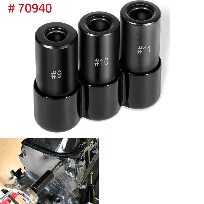 

70940 Tap Socket Set, Size 5/8’’ 11/16’’ 3/4’’ , For Larger Fractional M.C.T.I. Standard taps, Use with 1/2”Square Drive