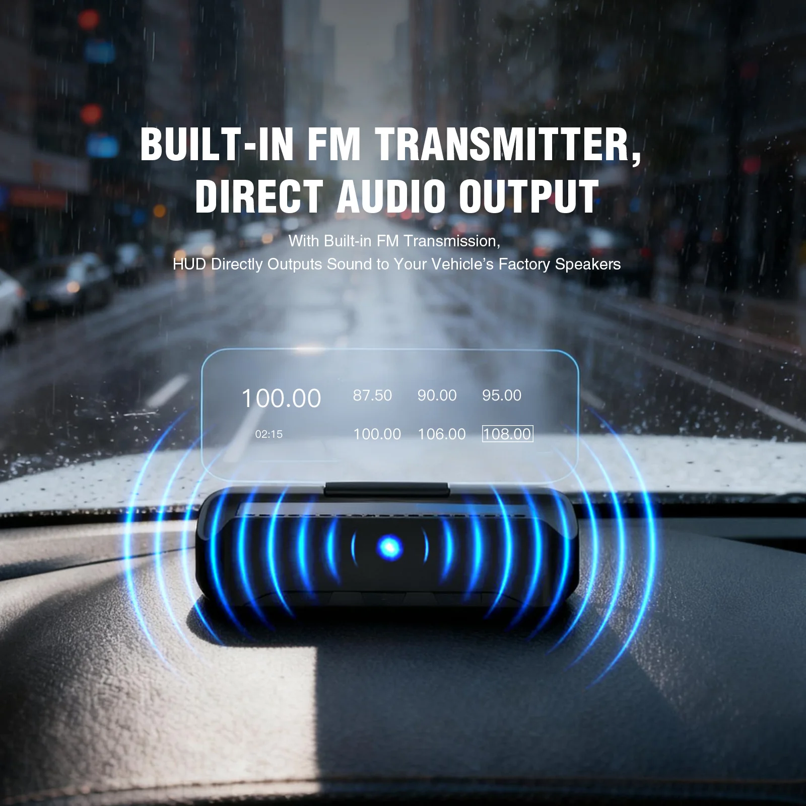 Bezprzewodowy CarPlay HUD Head – Musical Instrument Project recenzja i cena