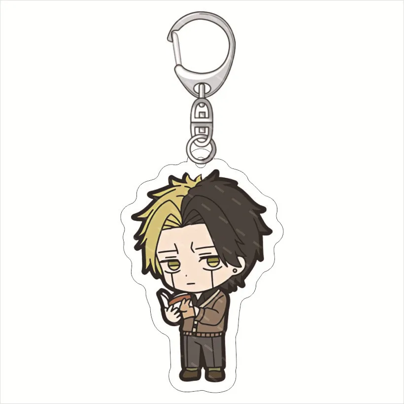 Mashle: Magic and Muscles Acrylic Keychain Anime Figure Lance Crown Finn Ames Lemon Irvine Keychains Holder Car Key Rings