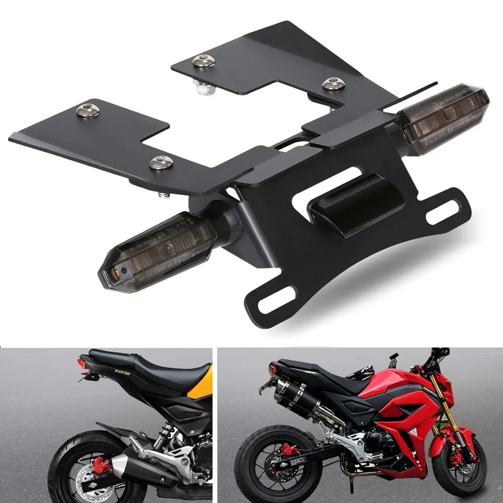 

LED Fender Eliminator Tail Tidy Turn Signal For HONDA MSX 125 Grom 2016 2017 2018 2019 2020