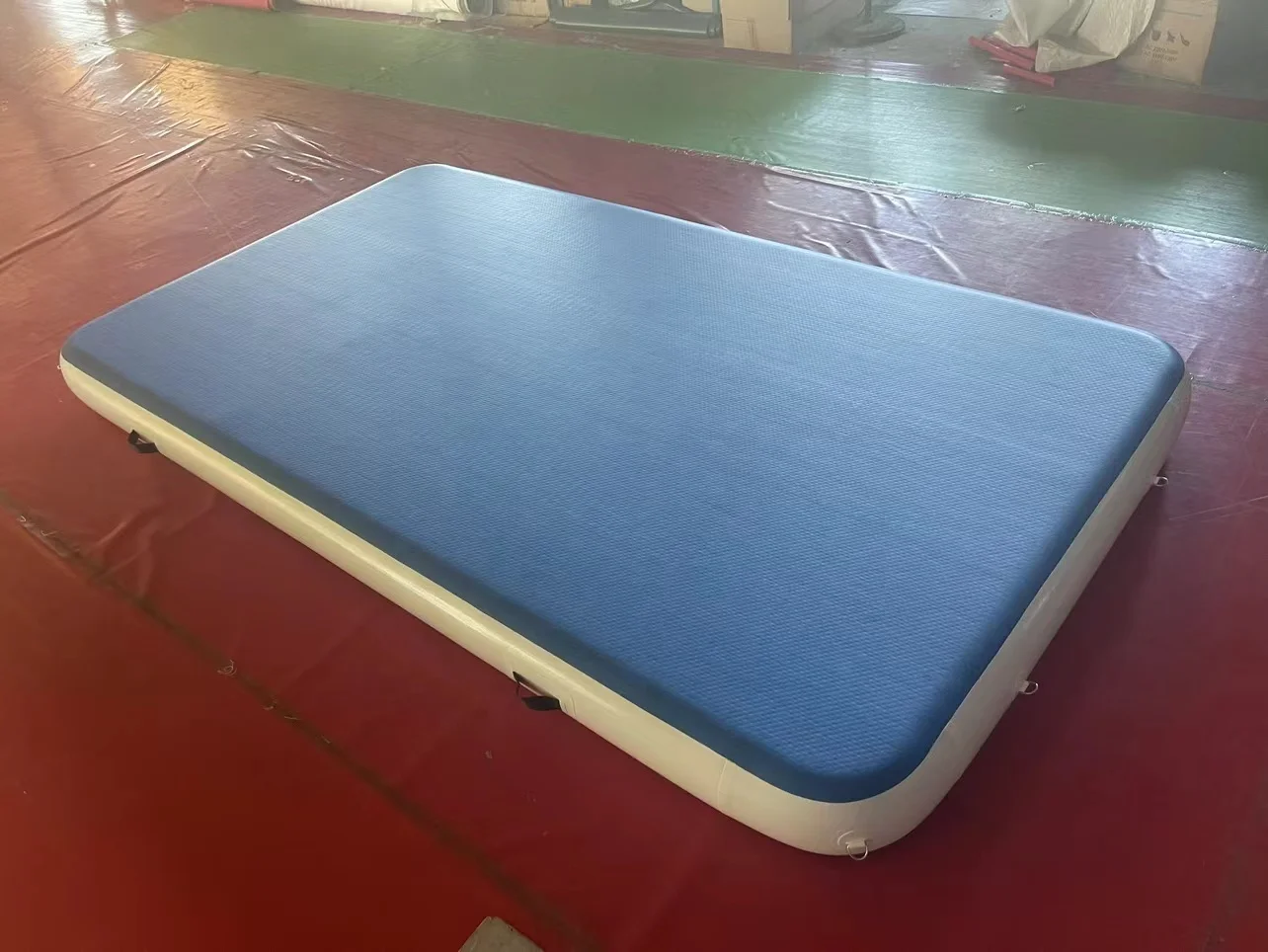 

Высококачественный надувной флип для тхэквондо, толстая нарисованная воздушная подушка, профессиональная гимнастика, детский защитный коврик для боевых искусств