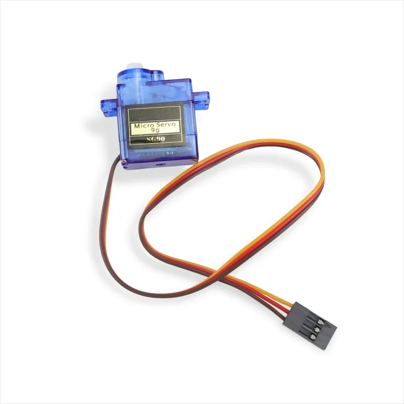 Nuevo 1/3/8 Uds SG90 9G Micro servomotor 90-180/360 grados para Micro engranaje de ala fija RC Robot helicóptero avión mini coche