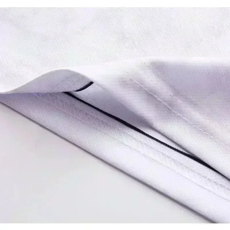 Novas camisas de futebol anime japonês bandai demon slayer tanjiro nezuko camiseta esportiva rua solta para homens e crianças