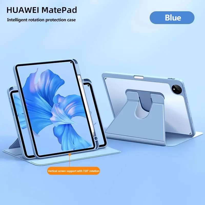 2025 New HD Acrylic Rotation Case for Huawei Matepad Pro 12.2 PaperMatte Air 2025 12 Inch Air 12 X 11.5 S SE 11 Shockproof Case