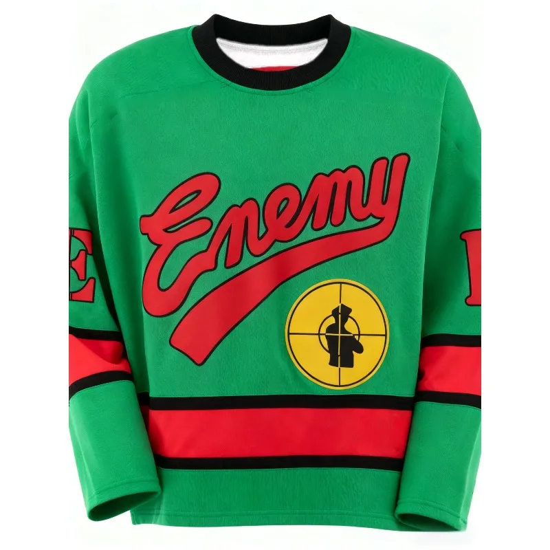 تي شيرت Enemy بأكمام طويلة، قميص رياضي عصري وعصري، كاجوال رياضي للرجال والنساء، للبالغين والأطفال #1