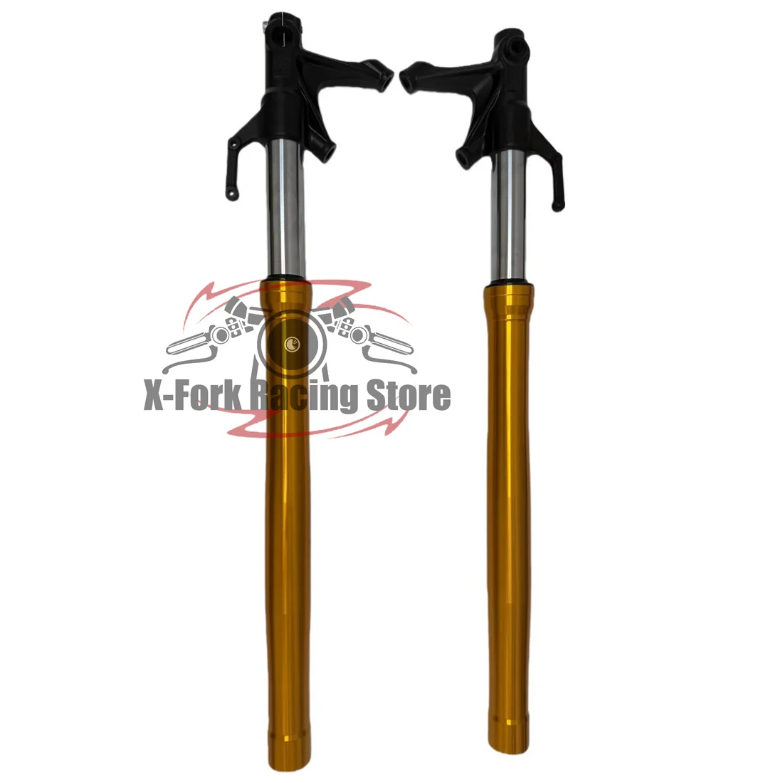 

Использованный комплект амортизаторов передней вилки для YAMAHA MT09 MT-09 2014-2016 FZ09 FZ-09 2014-2015 1RC-23103-10-00 1RC-23126-10-