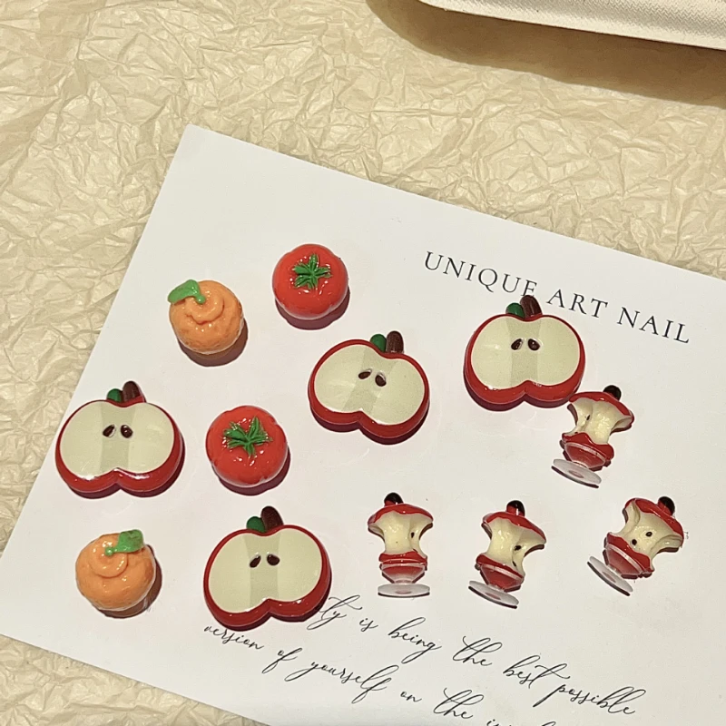 Summer JIBBITZ Apple Shoe Charms Diy Hole Shoes Detachable Accessories Advanced Fruit Best Xmas Party Gifts Favors