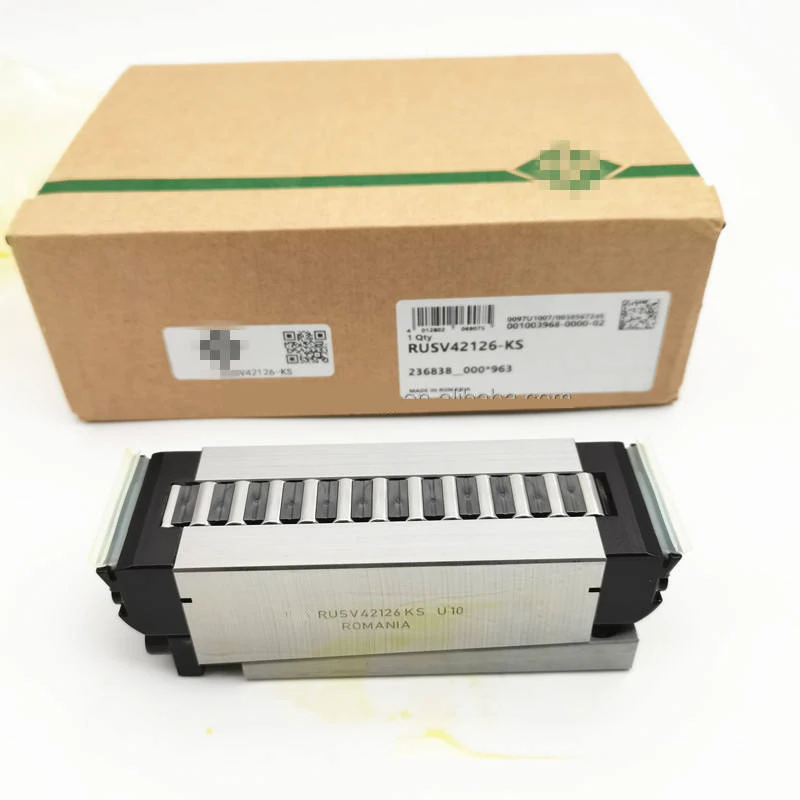 

Блок роликоподшипников линейной рециркуляции RUS19069 RUS19105 RUS26086 RUS26102 RUS26126 RUS38134 RUS38206 RUS65210 RUS85280