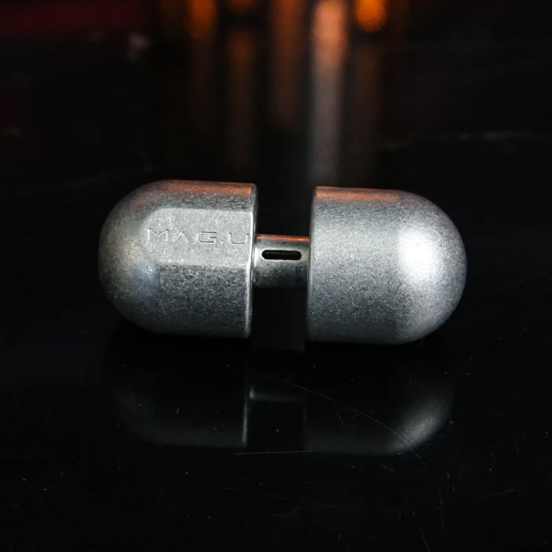 منزلق فيدجيت المغناطيسي - لعبة حسية معدنية تعمل بالدفع والسحب لـ ADHD وتخفيف القلق - EDC Fidget Spinner للتوحد والتوتر #1