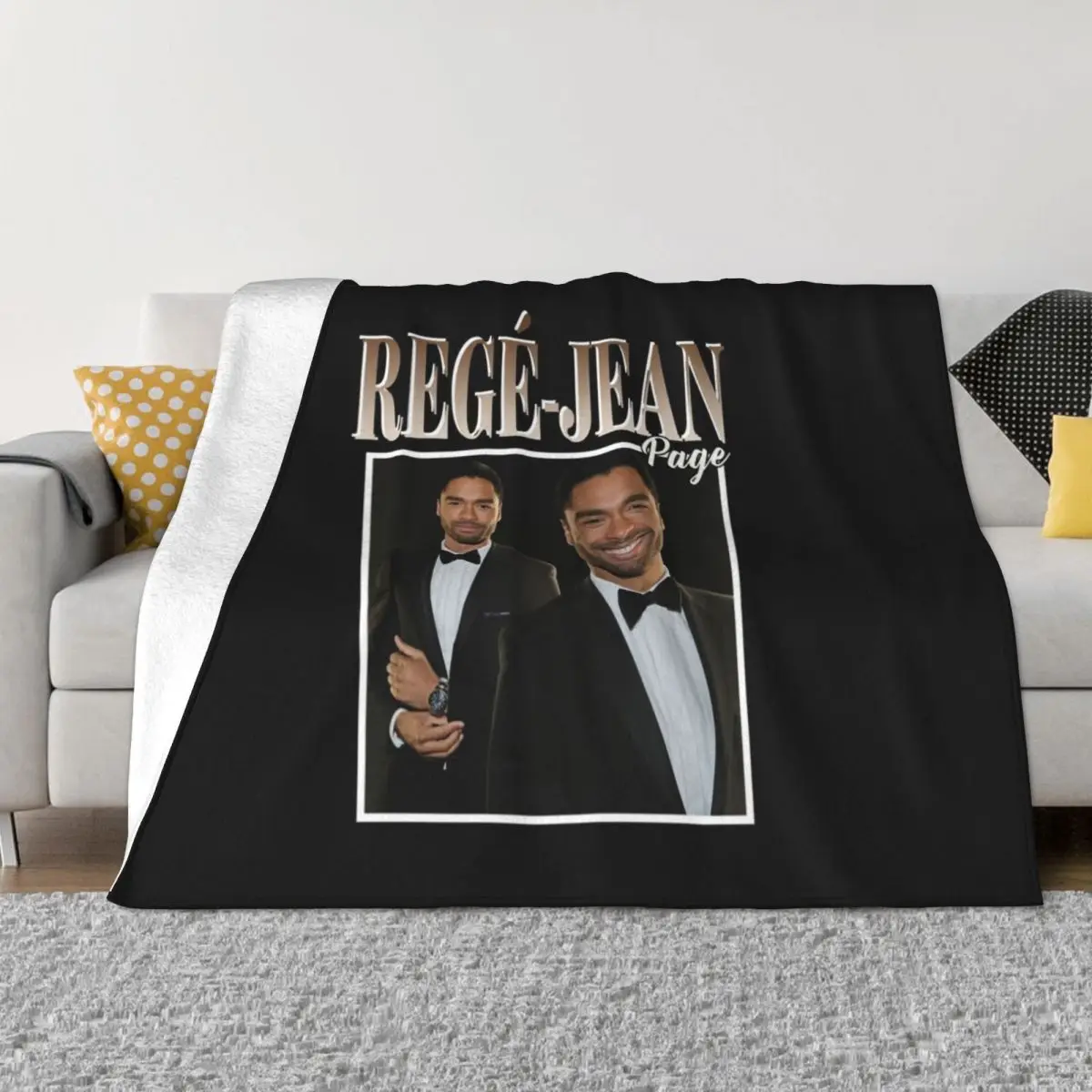 

Animal Rege Jean Page Retro Vintage Throw Blanket Thermal Blankets For Travel Vintage Blanket