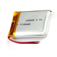 Banggood 3.7V 1200mAh 103040 Lipo Polymer Lithium Rechargeable Li-ion Battery Cells For MP3 MP4 GPS PSP mobile game PAD E-book