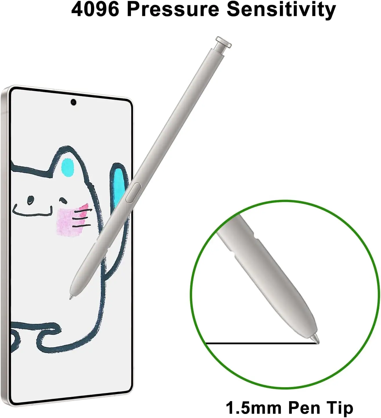 Für Samsung Galaxy S25 Ultra S Stift Ersatz Stylus Stift für SM-S938B SM-S938U SM-S938W Touchscreen SPen KEIN Bluetooth – Detail 5