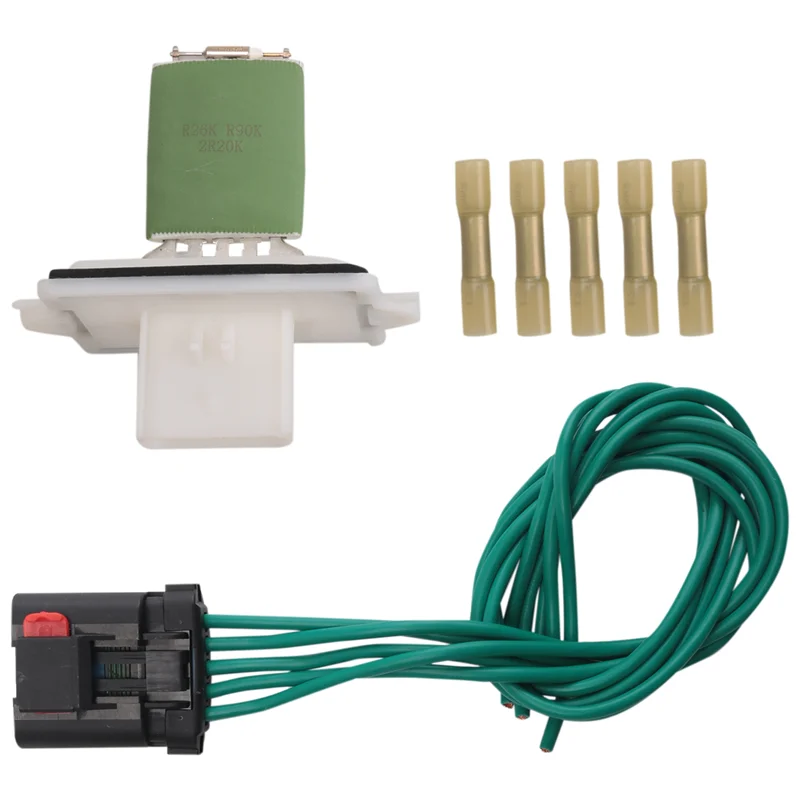 

AC54-AC Резистор двигателя вентилятора Нагреватель HVAC с жгутом 4885635AA для Aspen Sebring Town & Country Caravan Charger Dakota