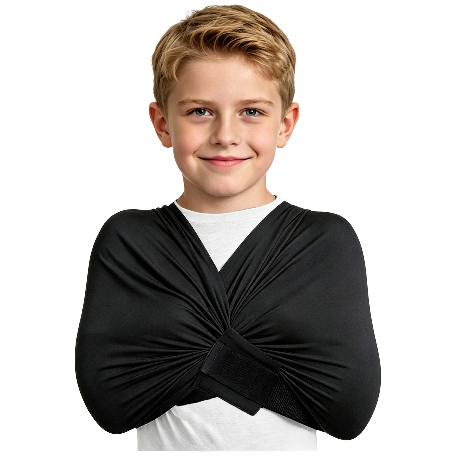 Kids Clothing Boys Girls Compression Shirt Adjustable Buckle Belt Wrap Calm Tops Pressure Vest for School Home Special Needs