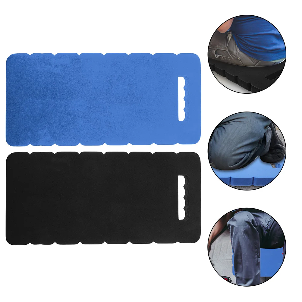 2 قطعة وسائد ركبة كبيرة للبستنة وسادات سميكة محمولة خفيفة الوزن للركوع والبستنة والسباكة للاستخدام الخارجي متينة