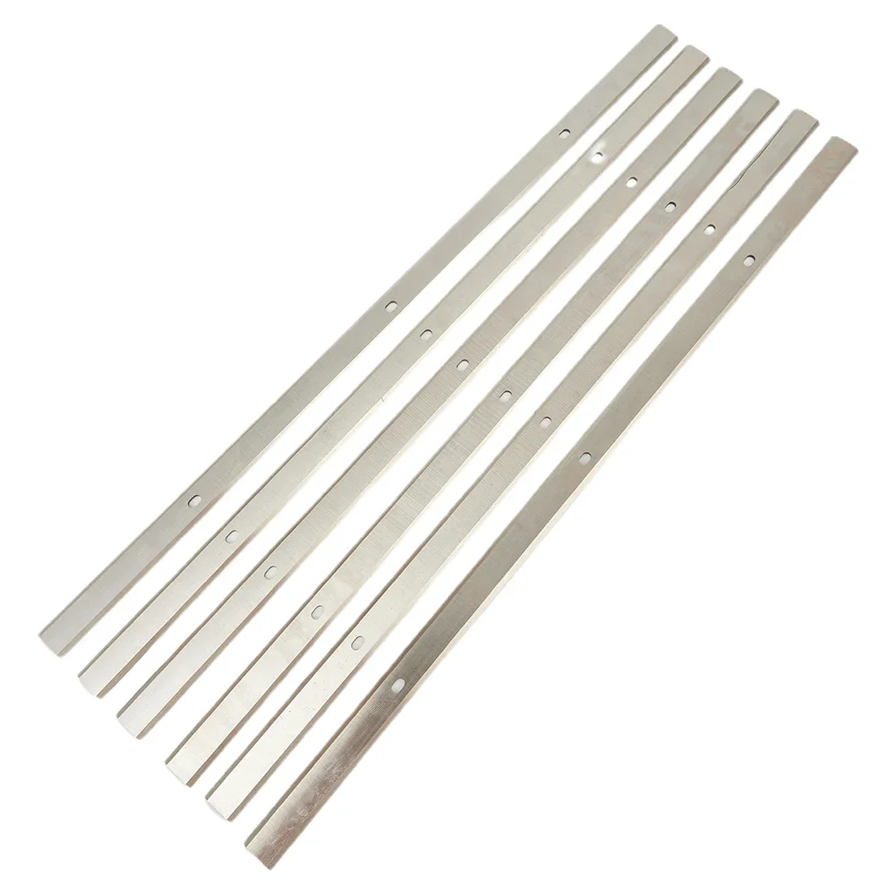 

Woodworking Planer Blades 13 Inch 13"-1/2" Parts 13"-1/2" 6pcs Cutting HSS High Speed Steel Portable Set