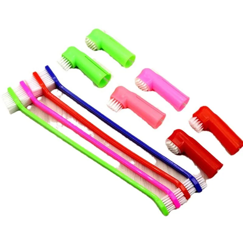 

6 Pcs Pet Toothbrush,Soft Nylon Pet Toothbrushes,Cat Toothbrush,Puppy Toothbrush,Dog Teeth Cleaning Kit,Small Breed Toothbrush