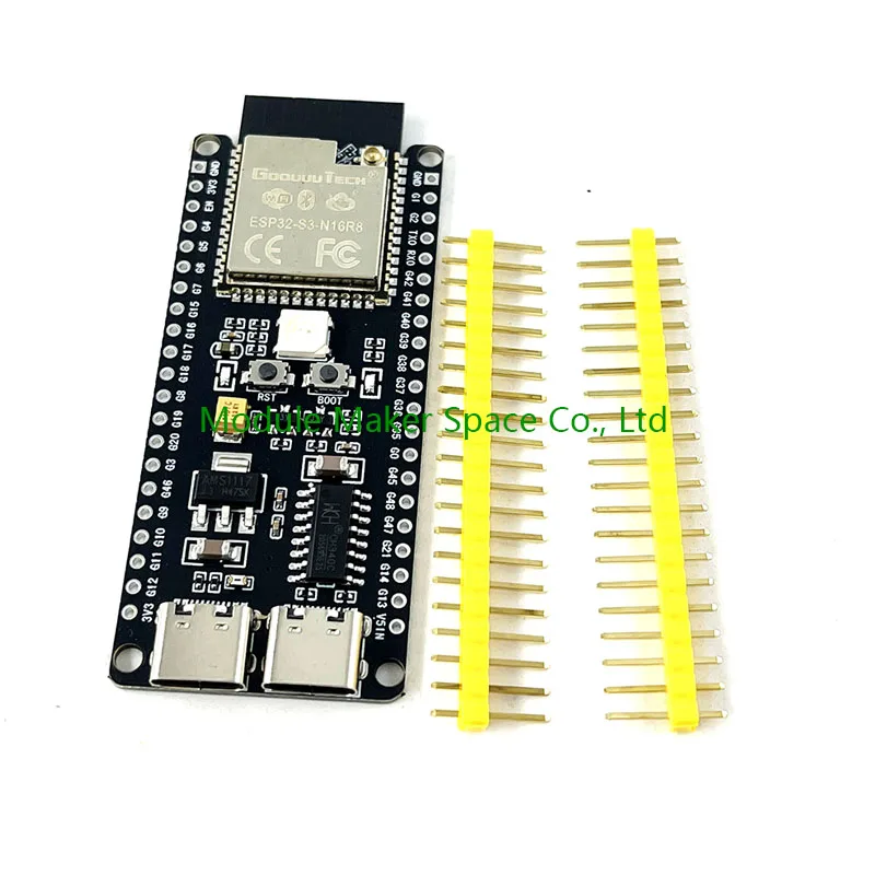 ESP32 ESP32-S3 WiFi BT Internet of Things Dual Type-C Development Board Core Board ESP32-S3-DevKit C N8R2/N16R8/N8R8