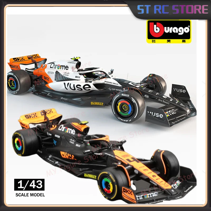 New In Stock 1:43 Mcl60 Monaco Mcl60 Singapore Grand Prix Mclaren Alloy Miniature Diecast Model 4#Lando Norris F1 Car Model Gift