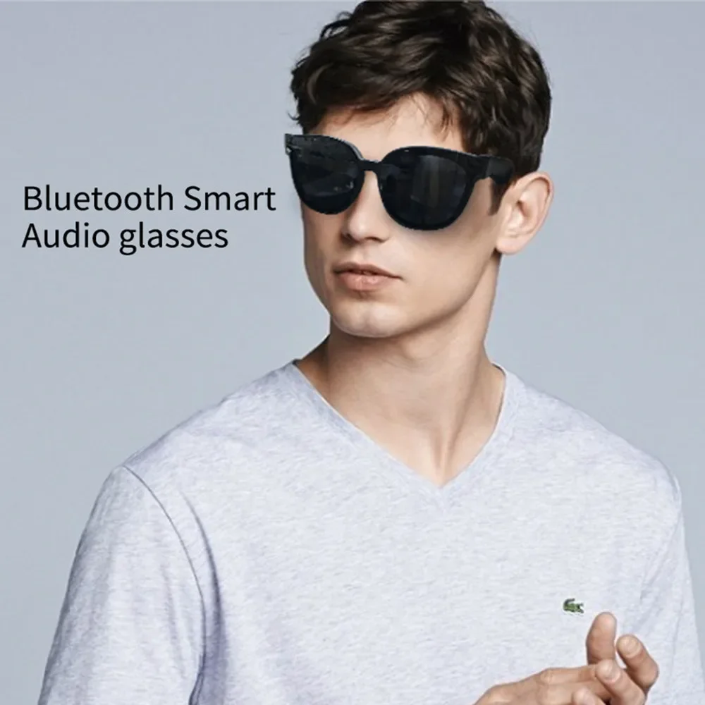 Smart Bluetooth Glasses Audio Sunglasses Surround Sound Earphone Mobile  Phone Car Driving Call Music Player Wireless Polarizer