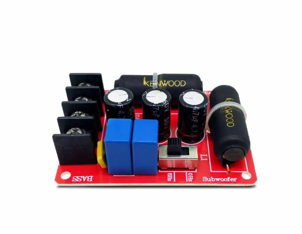 مضخم صوت باس نقي ، مكبر صوت كروس من الدرجة الثانية ، مقسم تردد ، مسرح منزلي ، افعلها بنفسك