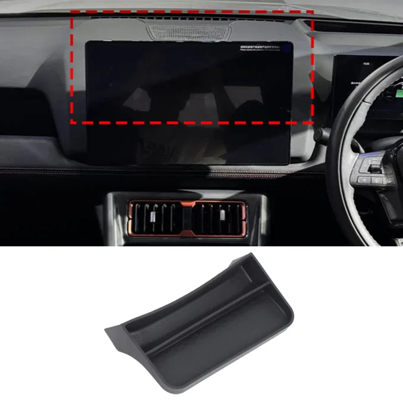 

Suetlcoity For BYD SHARK 24-25 ABS Car Central Control Navigation Screen Storage Box Storage Box Tray Interior Car Accessories