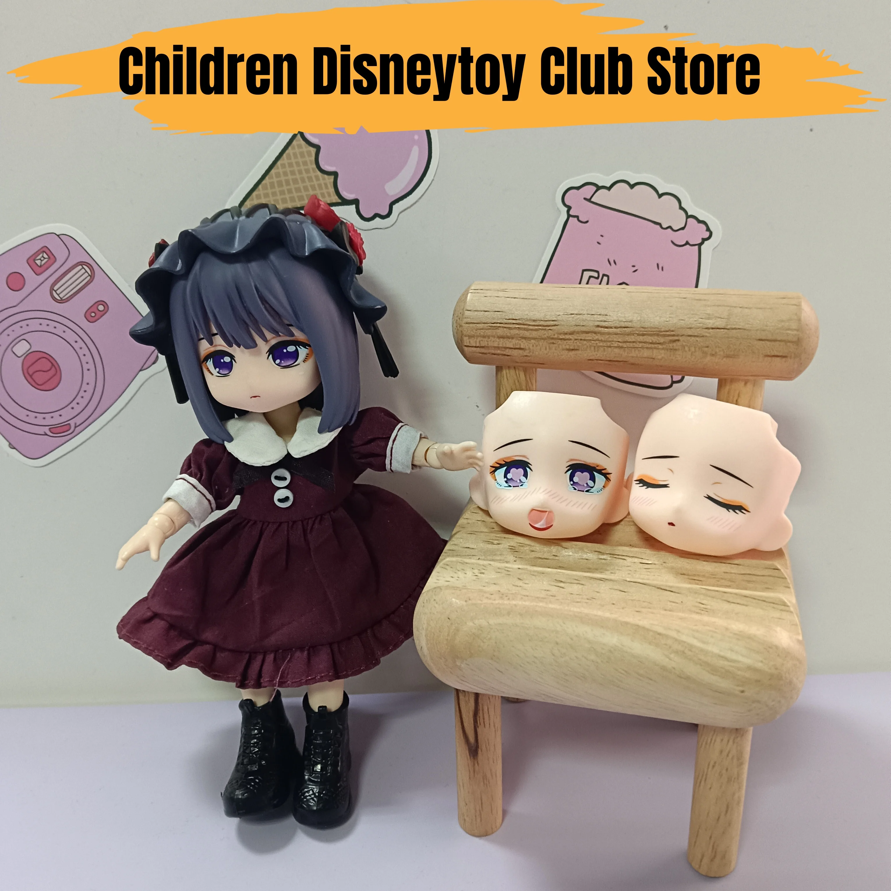 

Ob11 1/12 My Dress Up Darling Аниме Китагава Марин BJD Модель Кукла Комонер Модель Фигурка Фигурка Украшения Игрушки