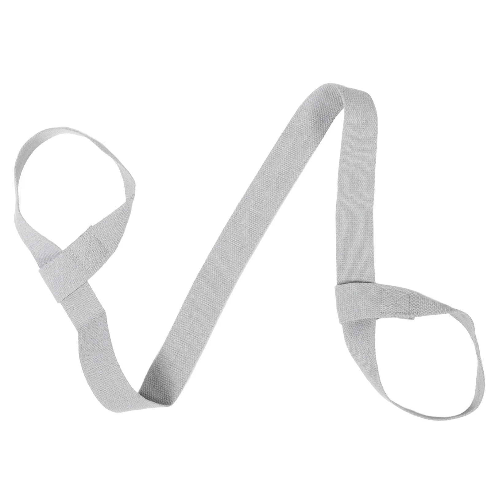 رمادي قابل للتعديل دائم النايلون اليوغا حصيرة حزام الناقل الرافعة لحمل تخزين الحصير اليوغا أحجام مختلفة حزام الناقل التزلج التمهيد