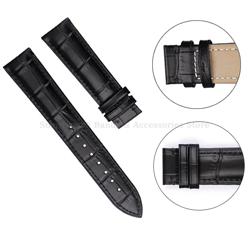 2PC Leather Watch Band Loop Ring 14mm 18mm 20mm 21/22mm 24mm 26mm Watch Strap Keeper Loop Watch Band Holder Retainer Accessories