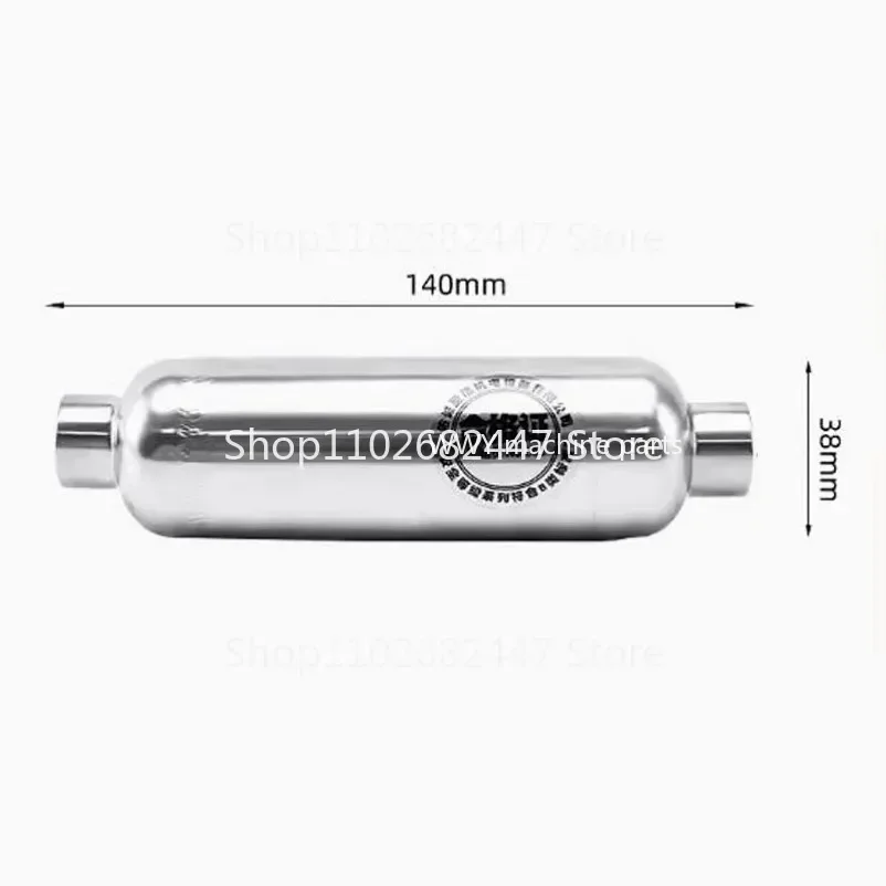 304 stainless steel gas tank small vacuum buffer pressure tank 0.1L 1/4G inlet load maximum 1.25MPA