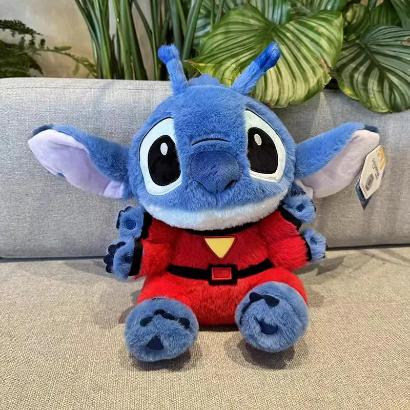 Anime Disney Kawaii Stitch nadziewane zabawki brelok Cartoon Bluey Lilo i Stitch wisiorek pluszowe lalki brelok prezent urodzinowy dla dzieci