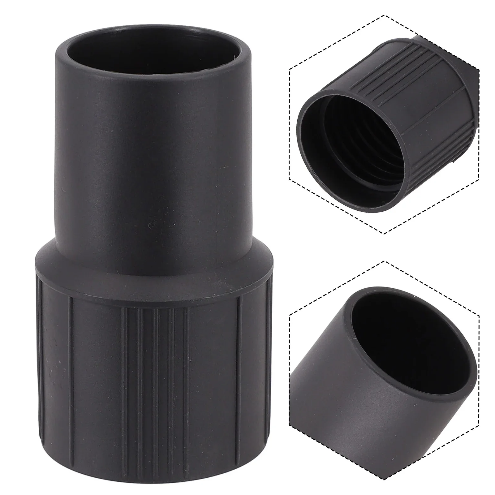 

1x Vacuum Cleaner Adapter Hose Connecting Adapter For Threaded Hose Inner 38mm Outer 45mm Sweeper Adapter Floor Cleaning Tool