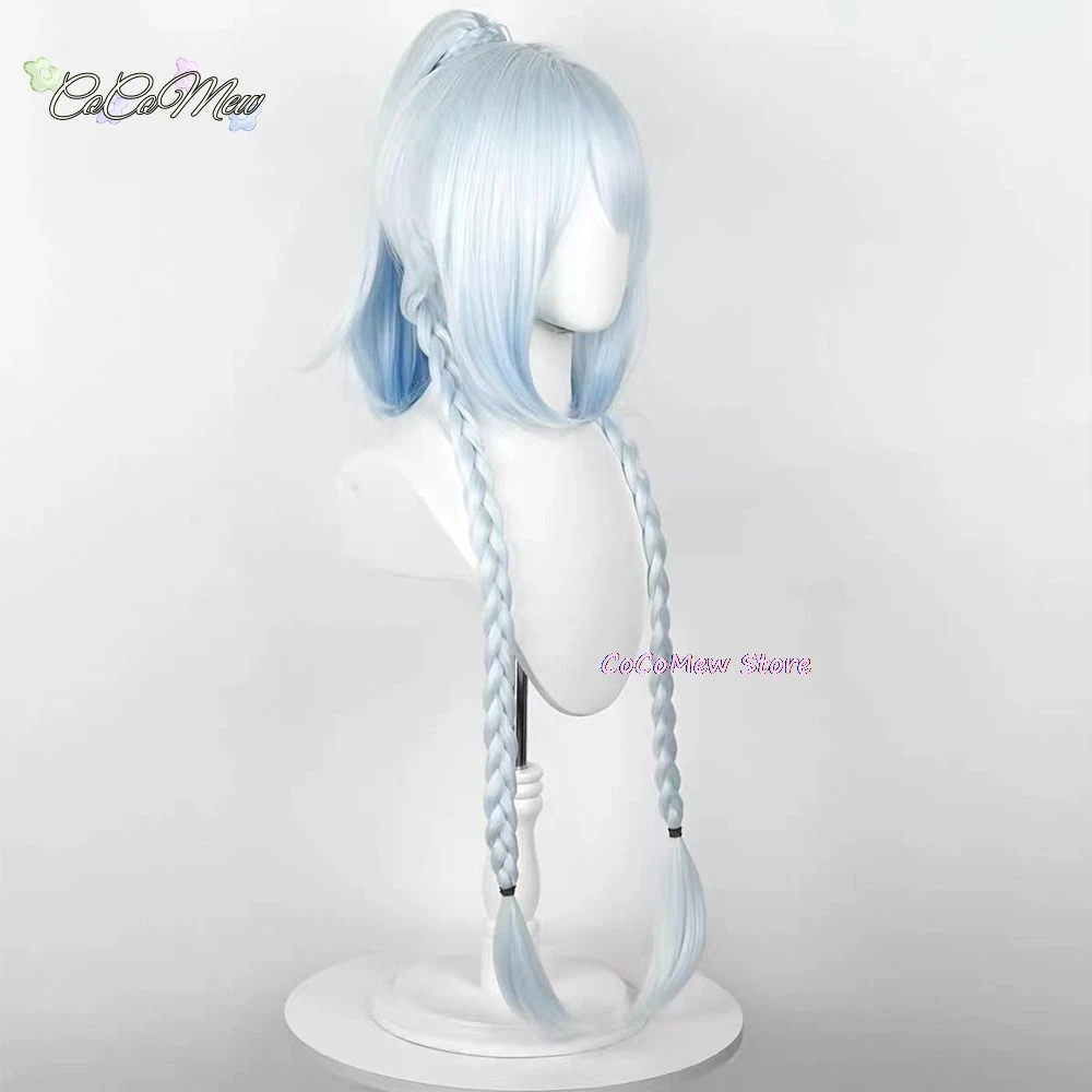 Genshin Impact Mualani Cosplay Costume parrucca Anime Halloween Party per donne ragazze